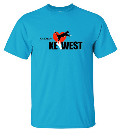 Blue Catman Tee Shirt